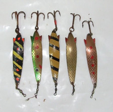 5 x Vintage 1960/70s ABU  Sweden  12g   Toby