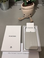 RIMOWA Silver Aluminium iPhone 17 Pro Max Case – Sold Out Online UK 24h Dispatch