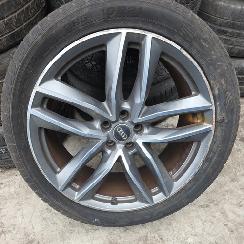 Audi alloy wheel - alloy,