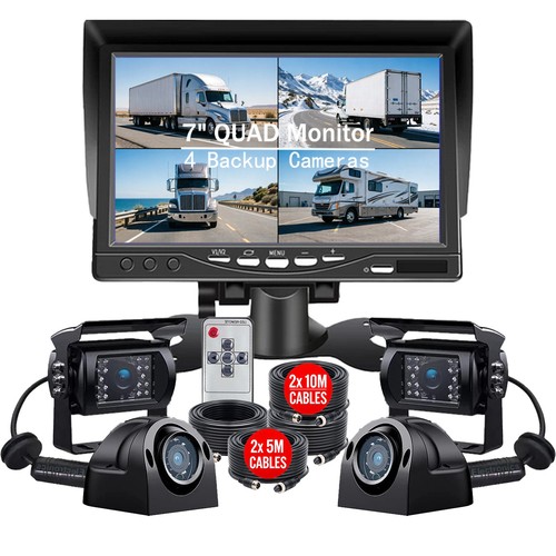 Quad monitor side rear - quad,