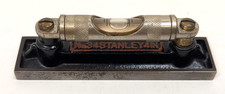 Vintage Stanley No 34 Machinist Level 4" V Bottom