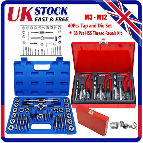 40pcs tool metric tap - and, die