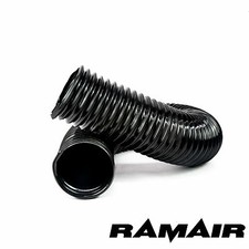 Ramair PVC Black Flexible Cold Air Ducting - Wire Wound Feed Duct Intake Extract