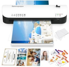 Thermal Laminator, 8.5x11 9 Inch Laminater Machine with 12 White 