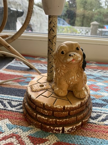 60s 70s spaniel kitsch - spaniel,