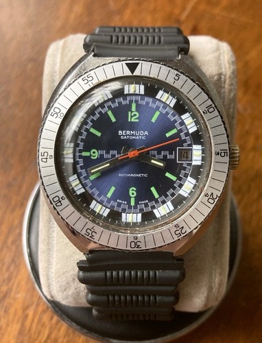 Vintage bermuda datomatic 42mm - bermuda,