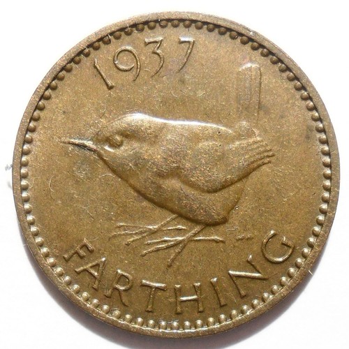 Farthing 1937 quarter penny - 1937,