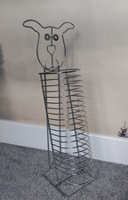 Vintage Dog Design Metal CD