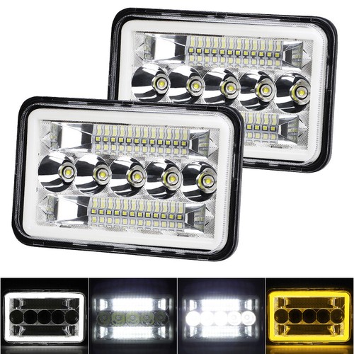 4x6inch square led - 2x,