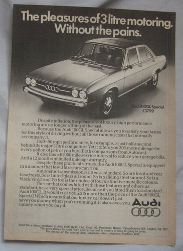 1975 audi 100gl special - audi,