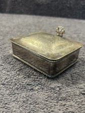 Lovely Silver On Copper Crumb Tray Without Handle