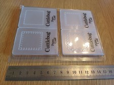 cuttlebug pack of 4 squares