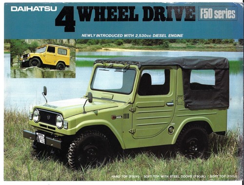 Daihatsu wheel drive f50 - 4,