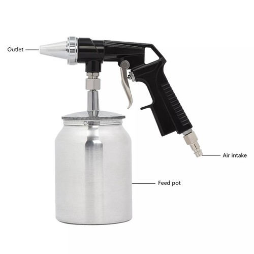 Air sandblasting gun - air,