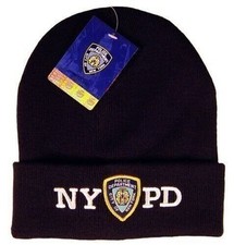 NYPD Winter Hat Beanie Skull Cap Officially Licensed by The New York City...