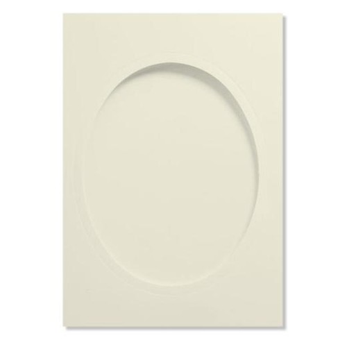 Habico tri fold oval - a6, tri-fold