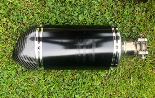 Black widow exhaust - black,