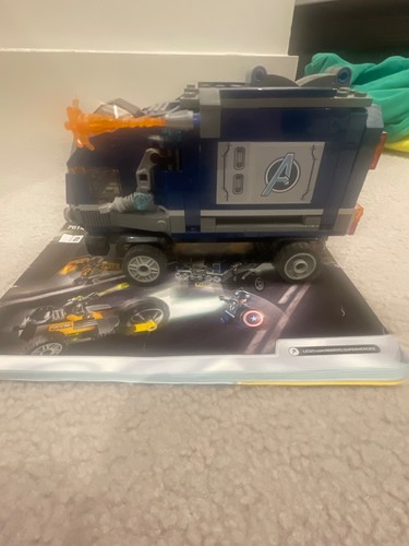 Lego marvel avengers truck - marvel,