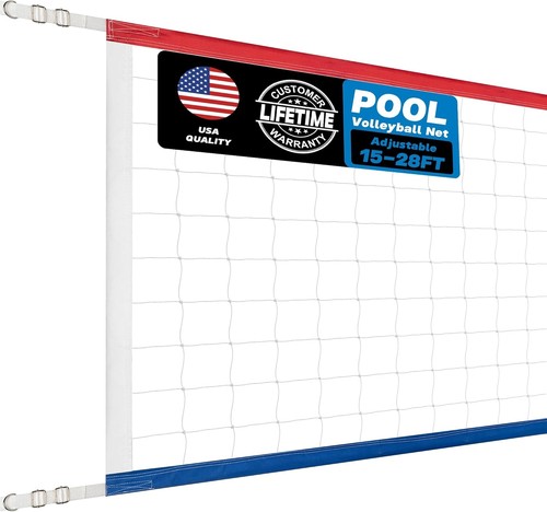 Swimming pool volleyball net - volleyball,