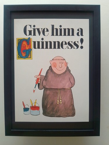 Guinness print give - print, him