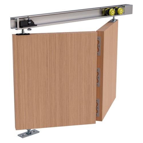Folding door track - track, bifold