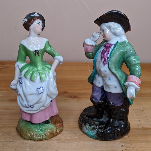 Antique figurines pair - antique,