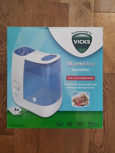 Vicks warm mist humidifier - warm,
