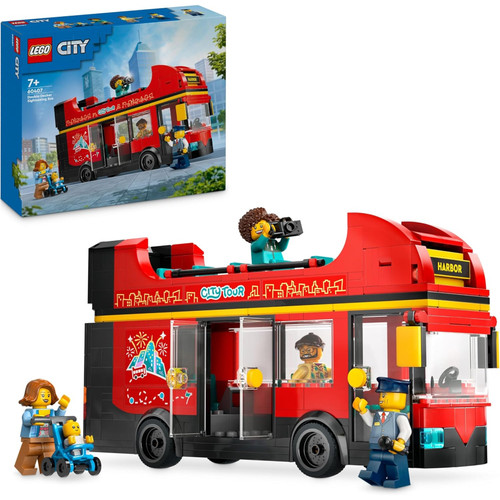 Lego city 60407 red double - lego,