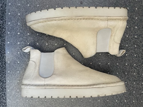 Marsèll cream suede leather