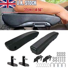 2x Universal Adjustable PU Foam Seat Armrest with Mount Bracket fit Car SUV Van