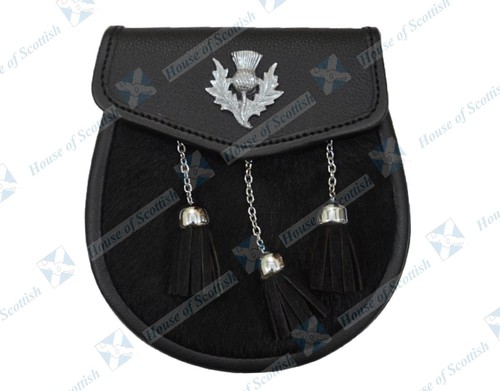 Scottish semi dress black - scottish,