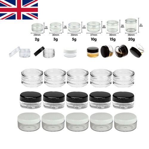 20g clear plastic sample - plastic,