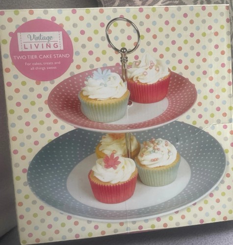 Vintage tier cake stand - vintage,