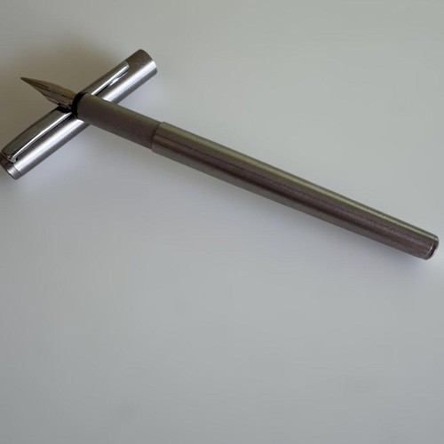 Montblanc fountain pen silver - fountain,