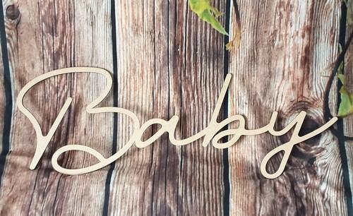 Personalised letters wood - letters,