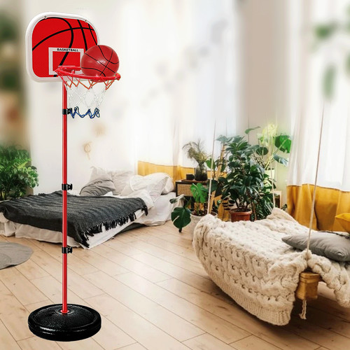 Basketball hoop and stand full - basketball,