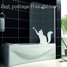 Cat Chasing Butterfly Etched