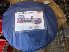 3 in 1 Childrens Kids Baby Play Tent Tunnel Ball Pit Playhouse Pop Up Folding