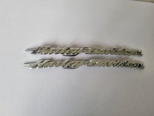 Harley-Davidson Touring Fuel Tank Emblems 14100587 & 14100588 OEM Genuine