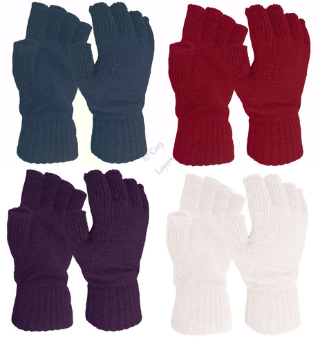 Ladies thermal fingerless - ladies,