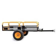 Dump Cart | 450kg Capacity | Removable Side Walls | Lawn Tractor Trailer