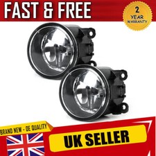 2X BUMPER FRONT FOG LIGHT LAMP