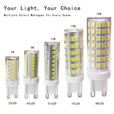 G9 LED 7W, 9W, 12W, 15W, 18W