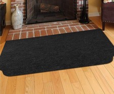 Together-life Fire Resistent Fireplace Hearth Rug, Rectangular Hearth Pad Polye