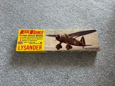 Vintage Keil Kraft Lysander Flying Scale 18’ Balsa Rubber-powered Aircraft Kit