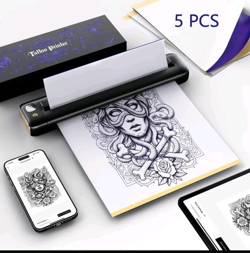 Wireless tattoo stencil - tattoo,