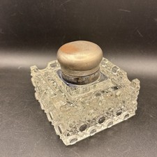 INKWELL Clear Cut Glass DIP