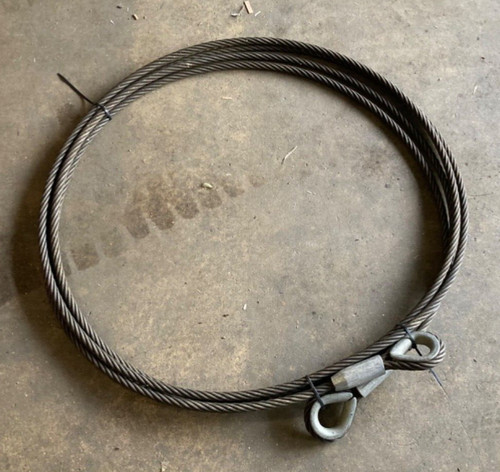 10m wire rope sling 3300kg - 10m,
