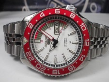 SEIKO SCUBA DIVERS SKX007 AUTO MENS WATCH 7S26-0020 'WHITE SEIKO 5' (SN 795543)