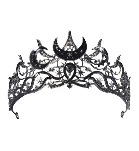 Black moon star halloween - black,